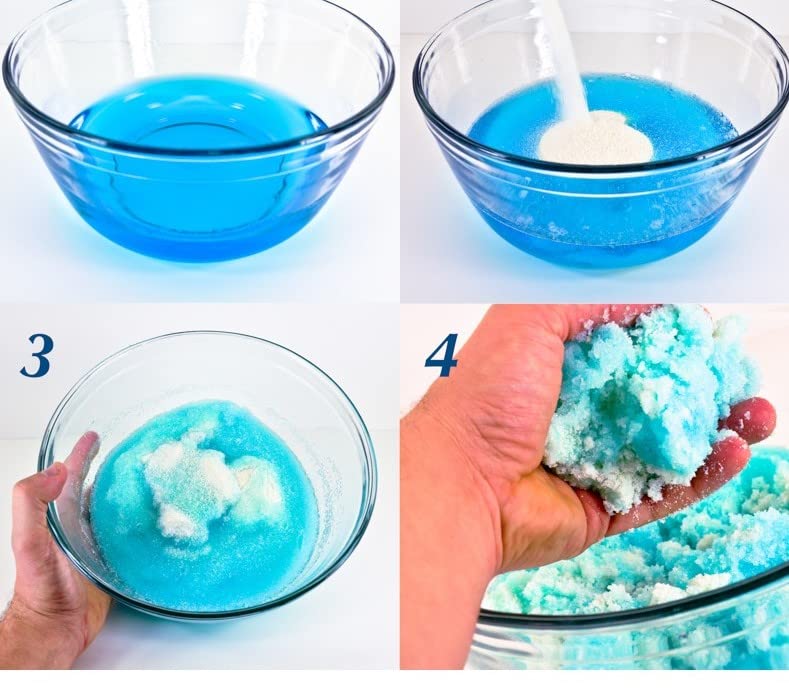 Super Absorbent Polymer: Sodium Polyacrylate 5 Lbs - Ideal For Diapers & Science Fun