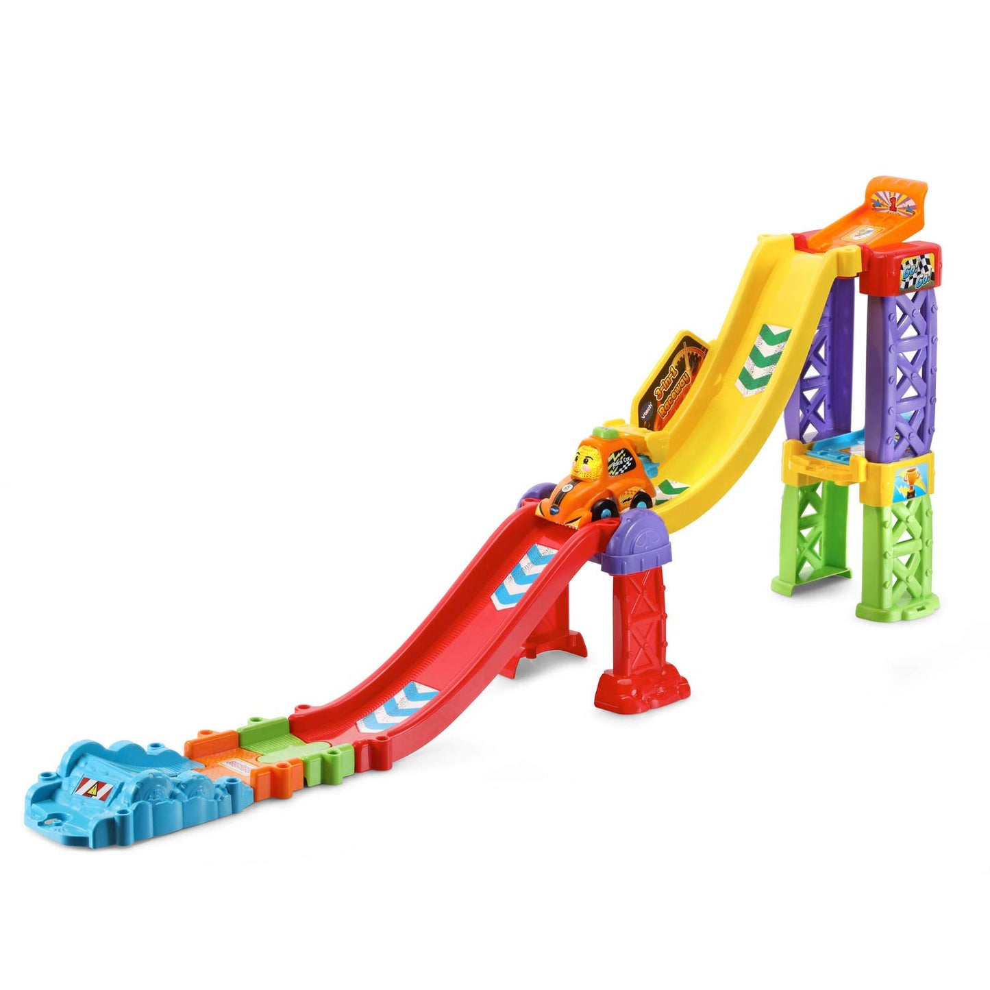 Vtech Go! Go! Smart Wheels 3-In-1 Launch And Go Raceway