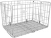 Sunlite Rear Wire Folding Basket, Silver