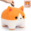 Jizwpoom Piggy Bank For Kids, Dog Piggy Banks, Corgi Piggy Bank For Boys Money Box, Unbreakable Piggy Bank Girls Dog Bank Money Bank For Kids Birthday