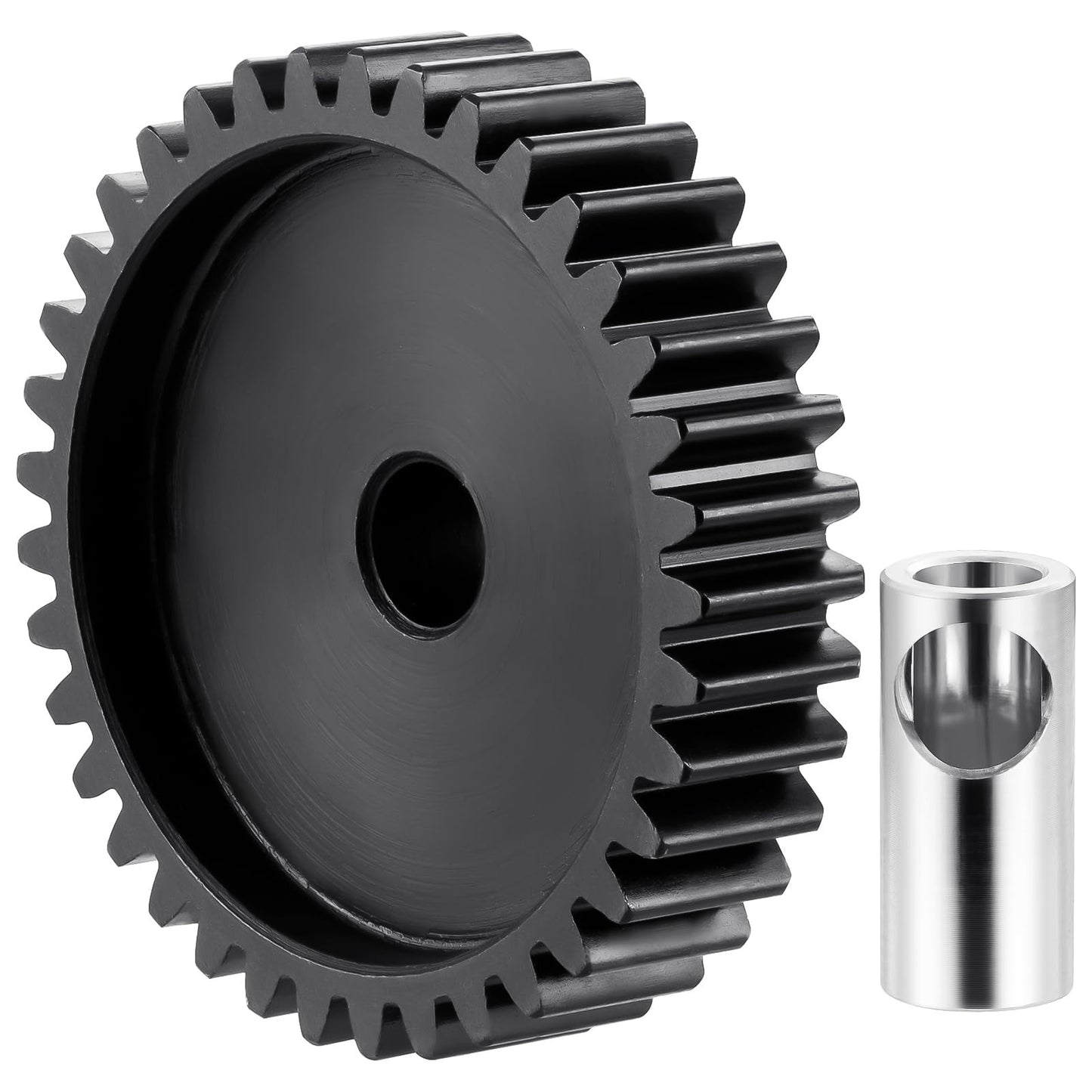 Brkrc Steel 32P 5Mm Pinion Gear 25T 26T 28T 29T 30T 31T 32T 33T 34T 35T 36T 37T 38T Motor Gears For 1/10 1/8 Rc Car Parts (37T)