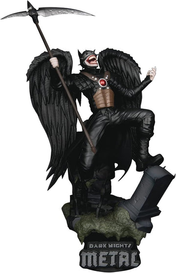 Beast Kingdom Dark Nights: Metal: The Batman Who Laughs Ds-090 D-Stage 6 Inch Statue, Multicolor