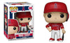 Pop! Sports Mlb Los Angeles Angels, Mike Trout Away Jersey Action Figure (Bundled With Pop Box Protector To Protect Display Box)