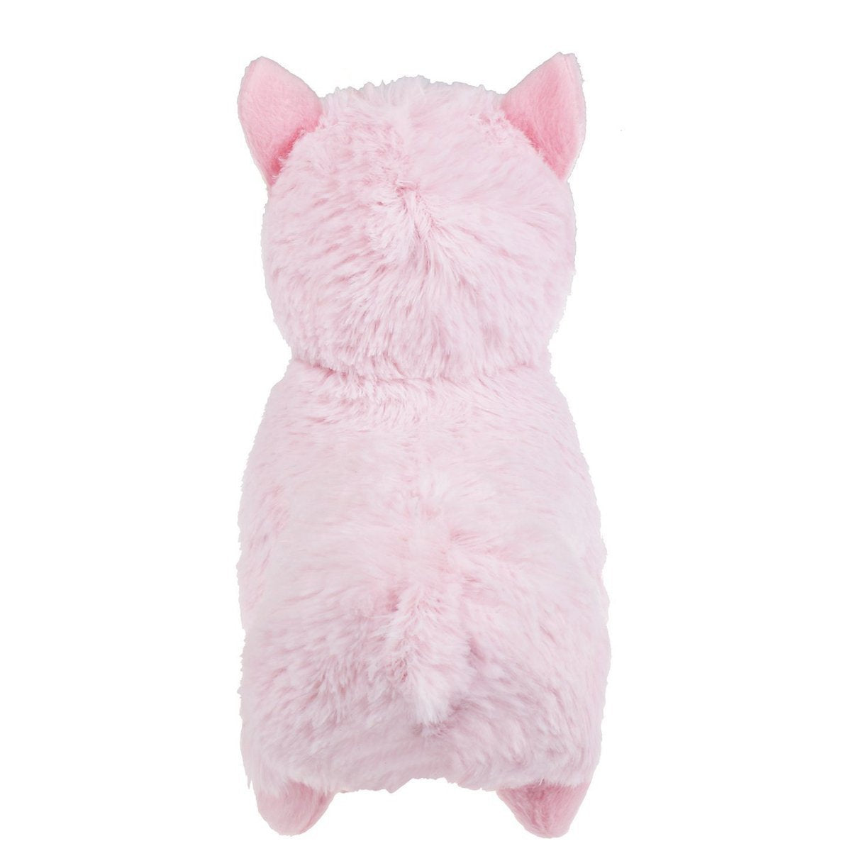 AngelGift Cuddly Llama Pink Alpaca Doll - 7" Soft Cotton Stuffed Animal Toy for Baby - Perfect Gift for Valentine's Day, Birthdays, and Holidays