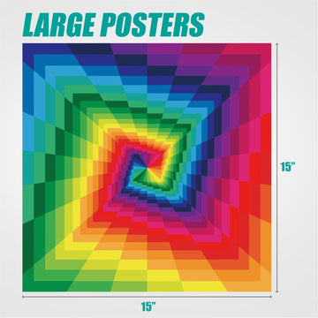 Antelope - 1000 Piece Puzzle For Adults, Pixel Spiral, Jigsaw Puzzles 1000 Pieces, High Resolution, Matte Finish, No Dust