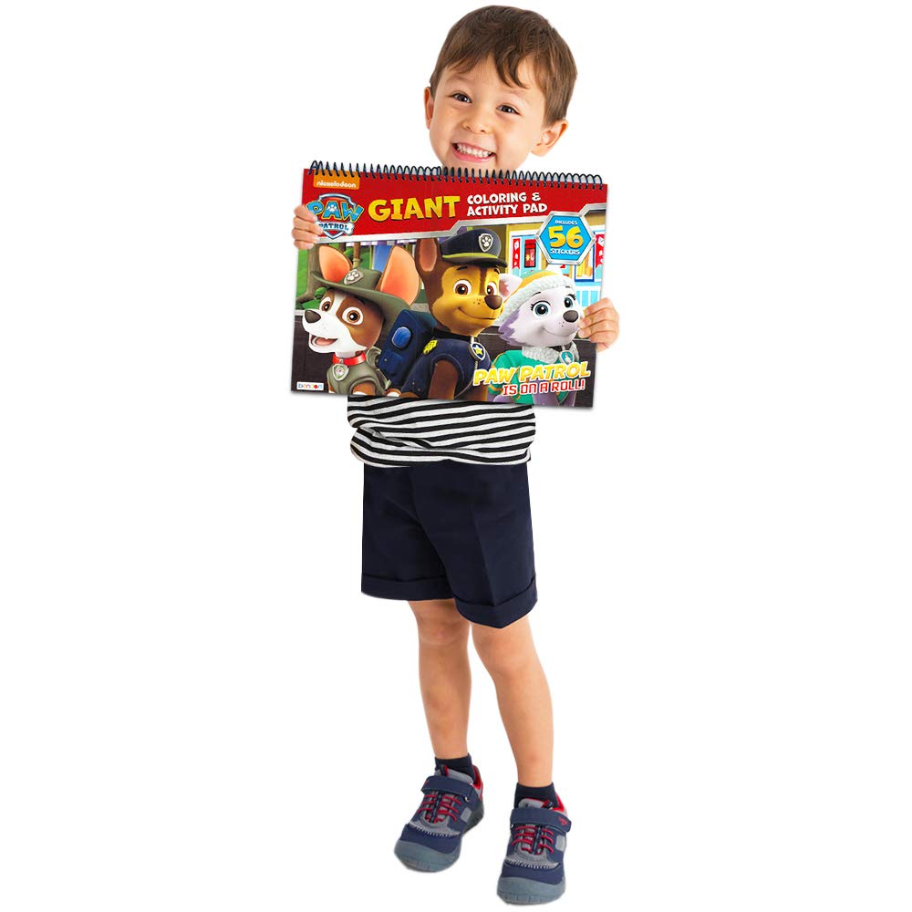 Paw Patrol Coloring and Activity Book Set ~ Bundle Includes 4 Paw Patrol Books with Bonus Stickers ~ 384 Pages Total