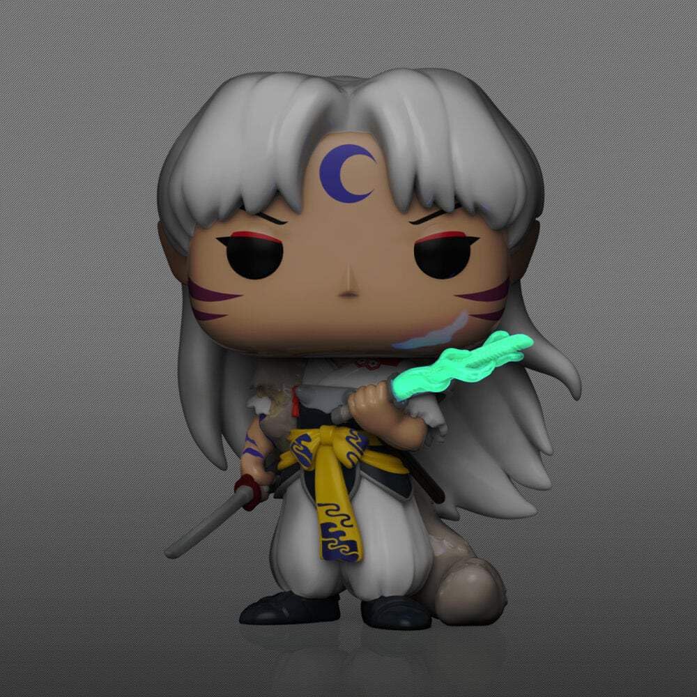 Funko Pop Animation Inuyasha Glow in The Dark Sesshomaru SDCC 2023 Summer Convention limited availability