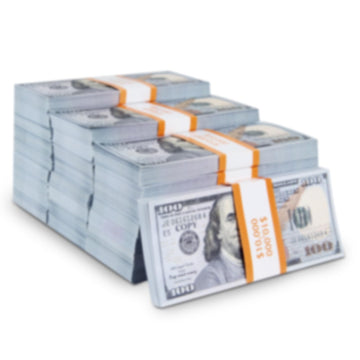 HANSELY 400Pcs Prop Money Play Money Number Learning Education Toys for Girls Boys,Props for Movie, Videos, Christmas,Birthday P