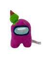 Just Toys LLC Among Us 6" Plush Toy - Pink w/Ice Cream, Soft & Collectible Gaming Plushie