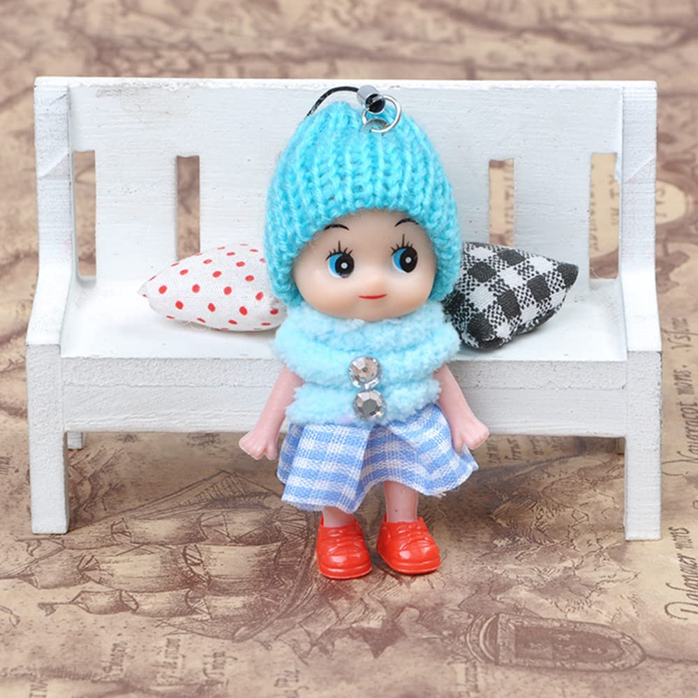 Sealive 6 Pcs Small Dolls Girls - 3 Inch Fashion Dollhouse Dolls Princess - Mini Doll Surprise Gift For Kids- Little Dolls Decor