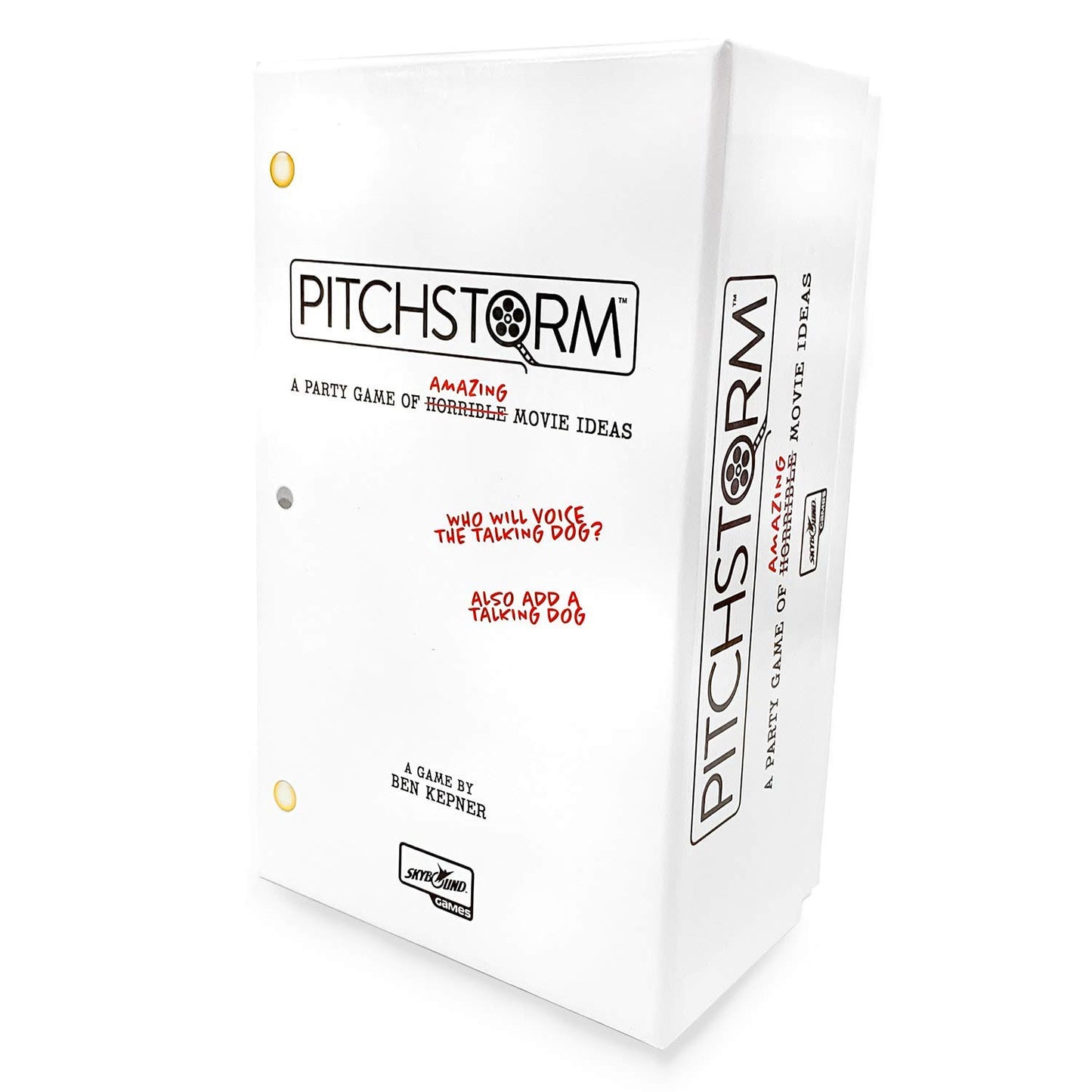 Skybound Pitchstorm : Card Game Of Pitching Horrible Movie Ideas To The Worst Executives | Fun Party Tabletop Game Enjoyed By Te