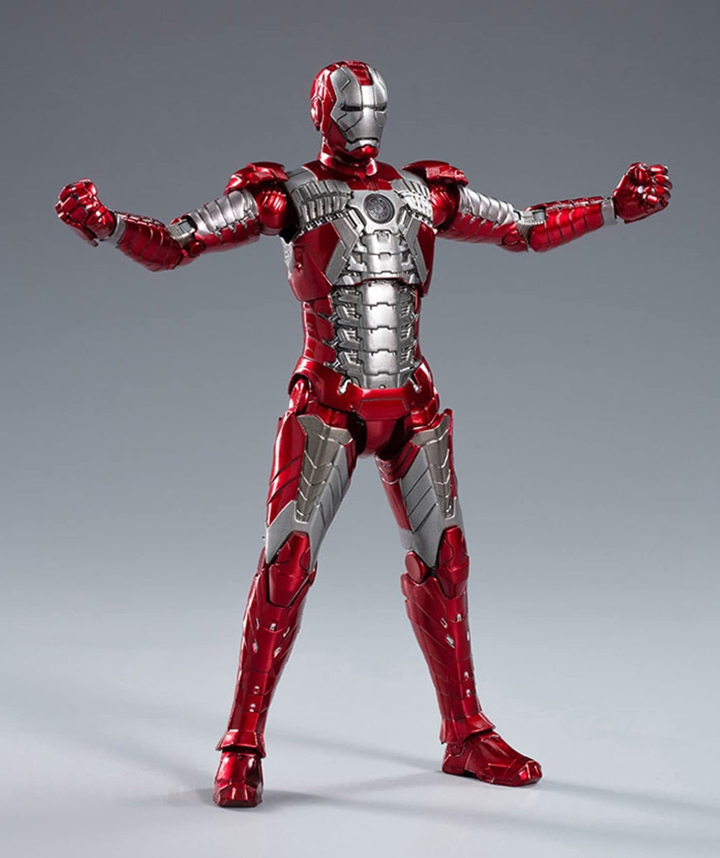 Ovonni Ironman Mark 5 Action Figure 7 Inch Exquisite Painting All Joints Movable Collection Model