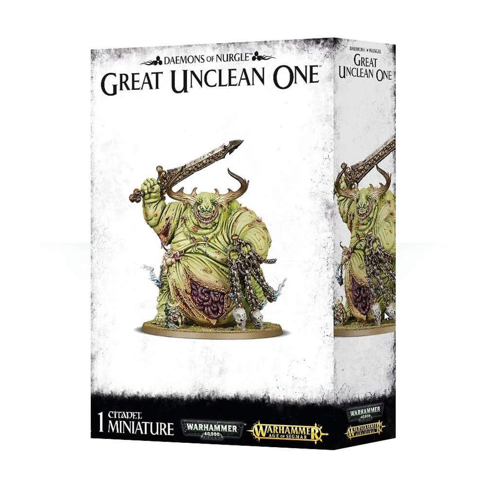 Games Workshop Warhammer Chaos Daemons Great Unclean One Model 99129915045 Black Iron Figurine