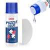Nariolar Jigsaw Puzzle Glue Clear With Applicator Suitable For Fixing And Hanging Puzzles, Quick Drying, 4 Ounces