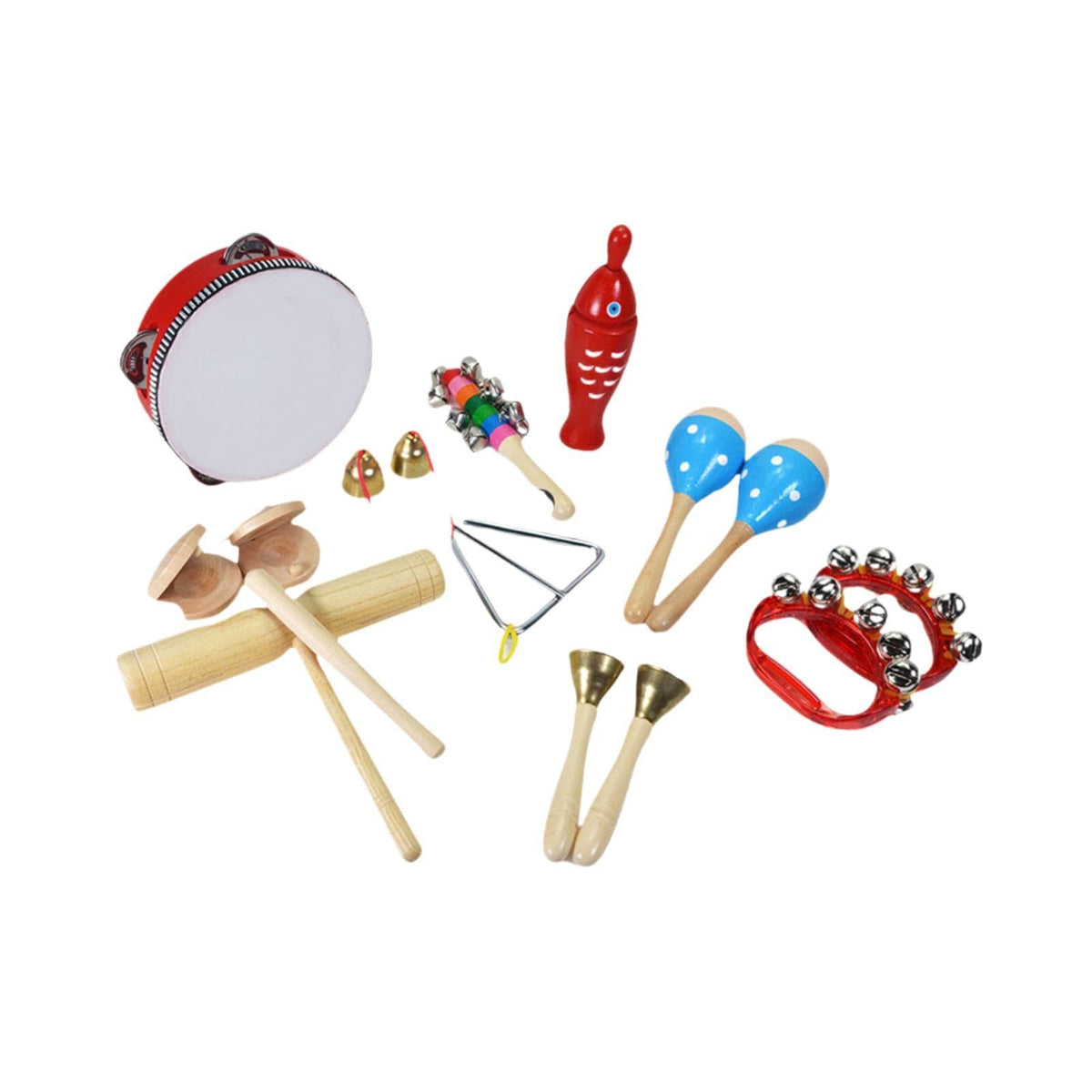 Fashion My Day Toddlers Musical Instruments Set Early Learning Music Toys For Birthday Gift Style K