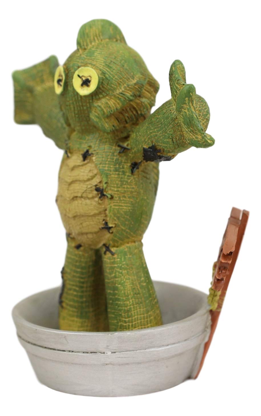 Ebros Day Of The Dead Pinheadz Monster With Voodoo Stitches Figurine Halloween Collectible Toy Statue Fantasy Mythical Beings Undead Apocalypse Horror Icon (Gill Man The Creature)