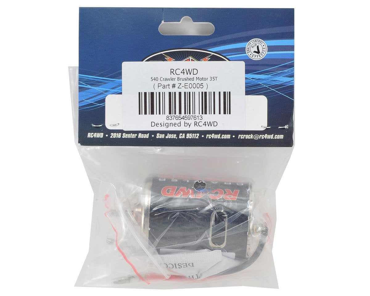 RC4WD Z-E0005 540 Crawler Brushed Motor 35T