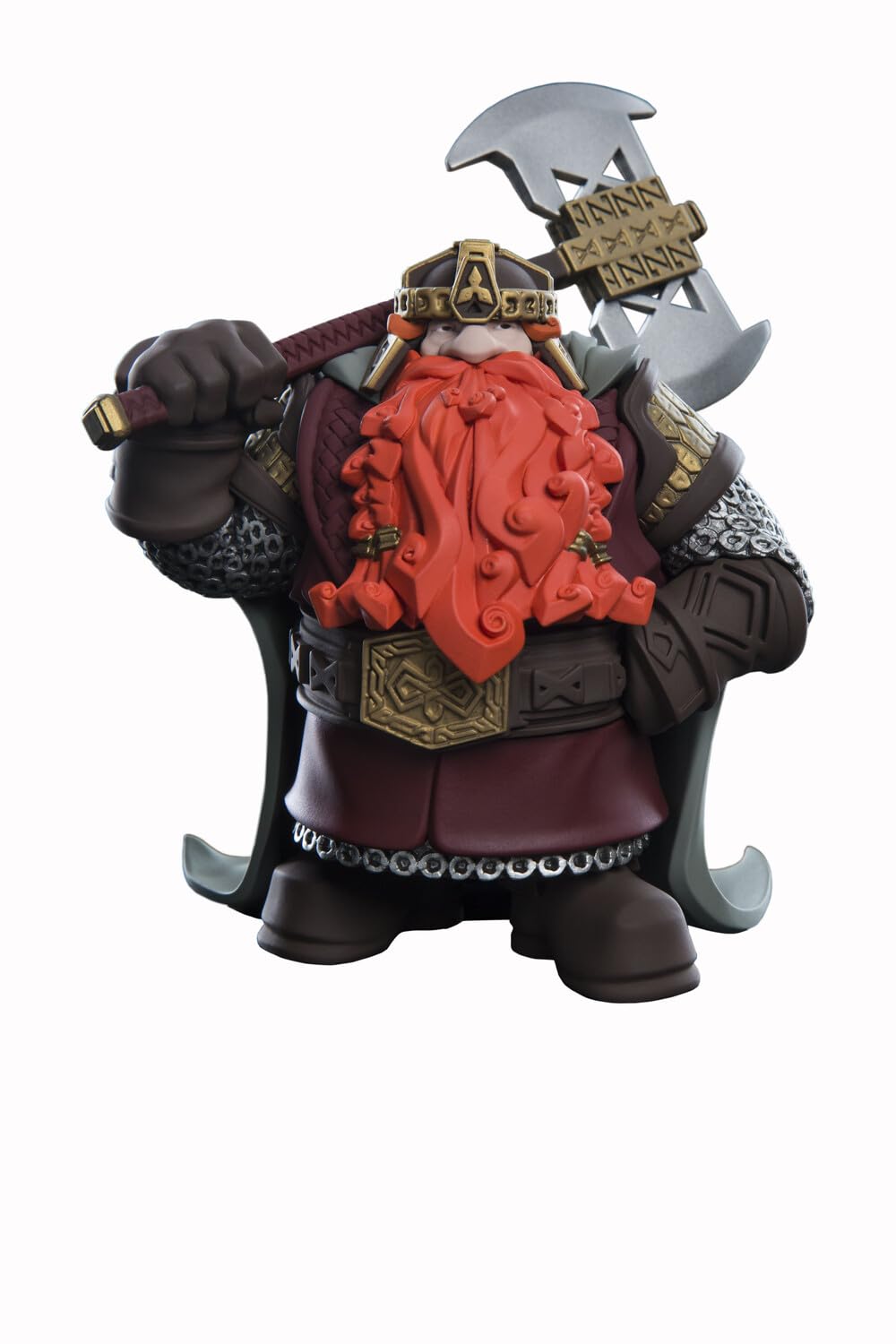 WETA Workshop Lord of The Rings Mini Epics Gimli Figure - Standard Size, Orange Collectible