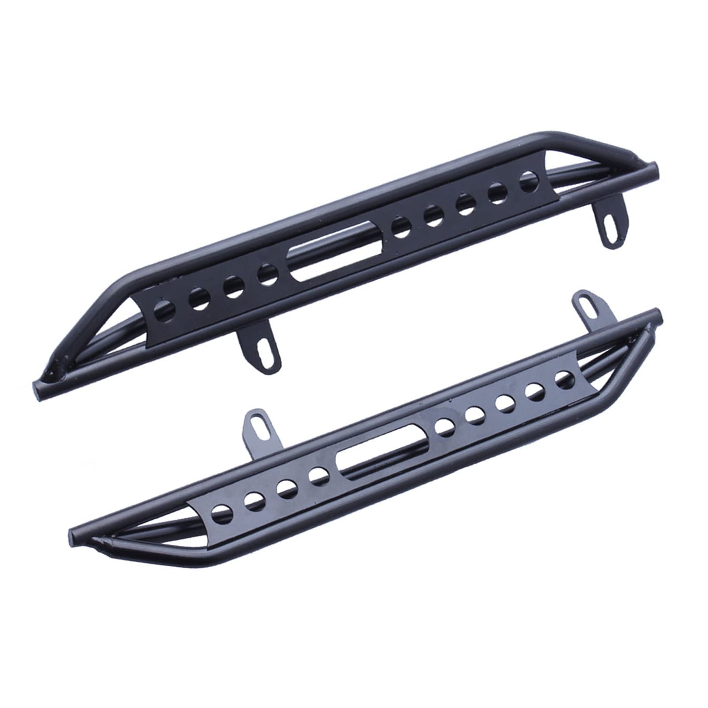 CrazyHobby RC Car Pedals RC Side Board Steps Plate Rock Crawler Sliders for Axial SCX10 III JLU Wrangler 1/10 RC Crawler Body Sh