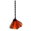 NSVJVY Kids Witch Broom, Halloween Broomstick, Photography Prop Toy, Cosplay Dress Up Costume Party Cute Witch Broom (Orange)