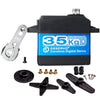 ANNIMOS 35KG Coreless Digital Motor Servo 7.4V High Speed High Torque Stainless Steel Gear Waterproof Standard Baja Servos 180 D