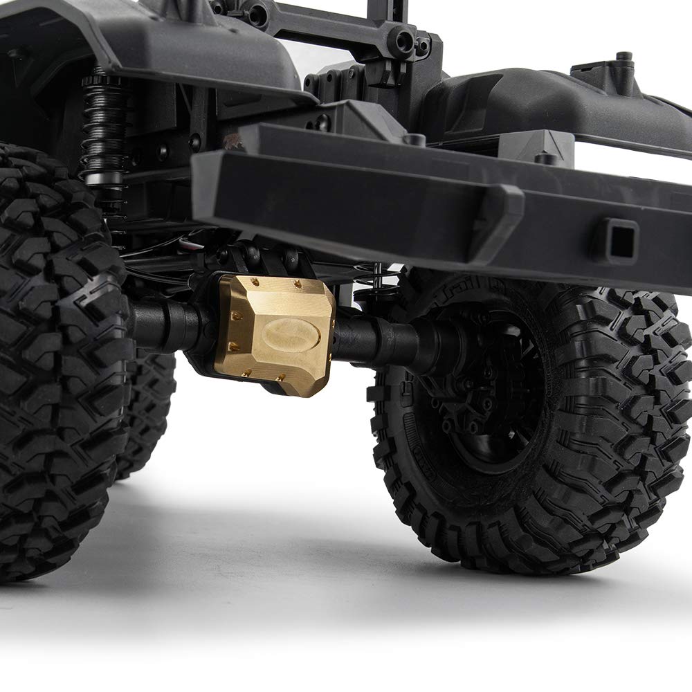 RCLions Brass Diff Cover Heavy Duty 69g Axles Gear Cover for TRX4 T4 Axles