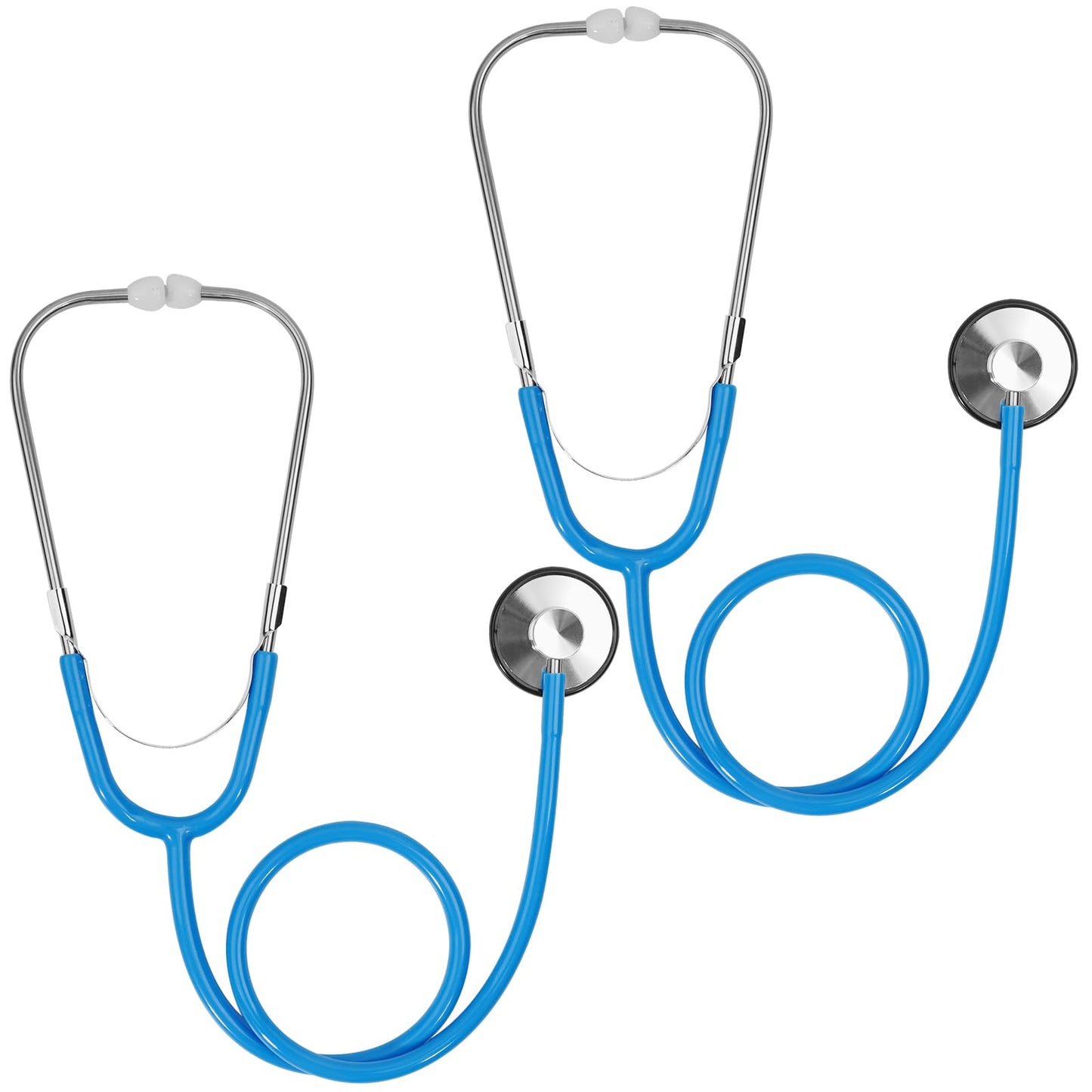 Erdogly Kids Stethoscope, 2 Pack Real Working Nursing Stethoscope For Kids Role Play, Toddler Doctor Play Set For Boys Girls, To