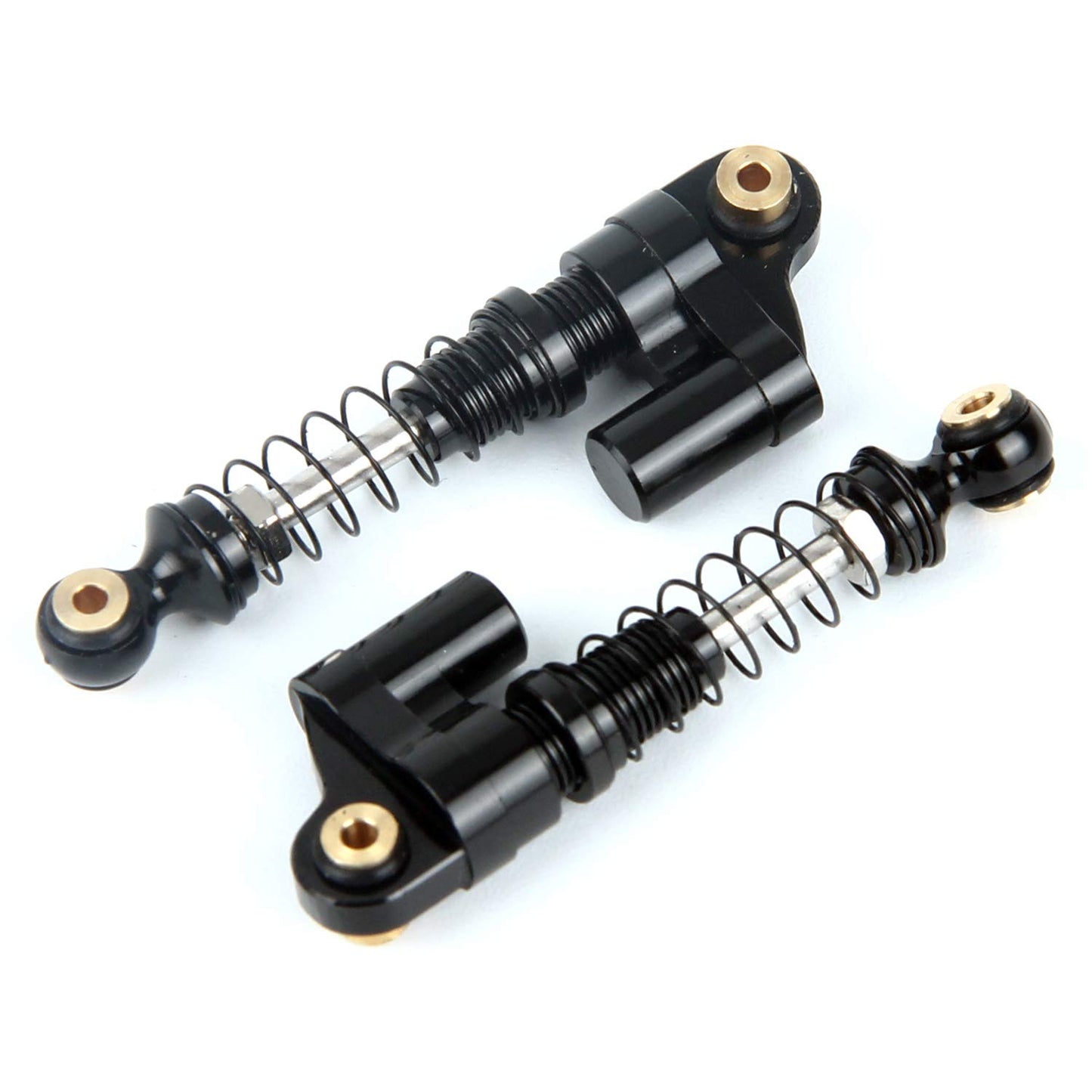 LCX Racing 1/24th RC Crawler Car CNC Machined Aluminum 37mm Length Suspension Shock Absorber Damper for Axial SCX24 Deadbolt JLU