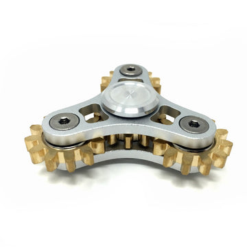 FXCOOLCT Hand Spinner 4 Gear Linkage Fidget Spinner Anti Stress Toys Tri-Spinner Fidget Stress Reducer Anxiety Killing Time Kids mature-themed Gift