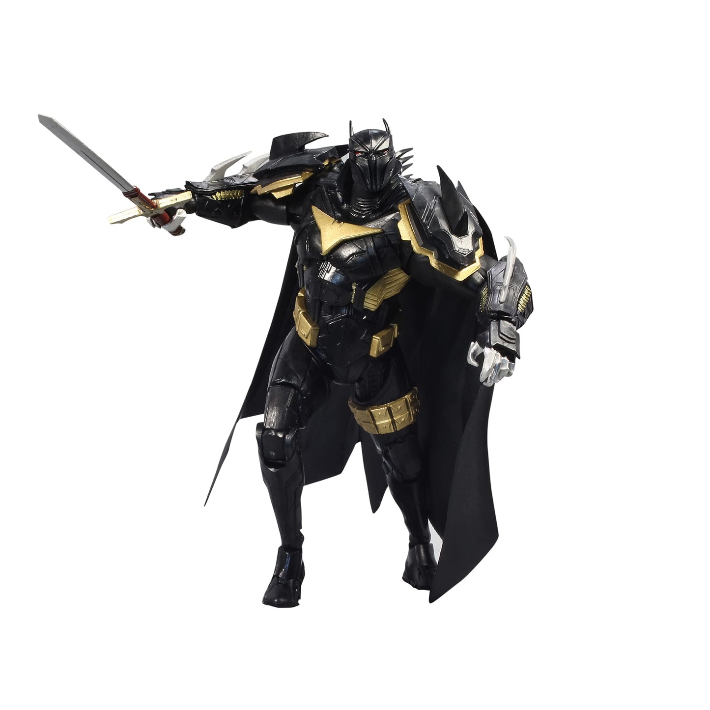 DC Multiverse Batman vs Azrael (Batman protective covering) 7 Action Figure Multipack with Accessories