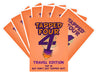 Tapped Four Travel Edition Card Game - 2 To 6 Players - Extra Tap Cards - Strategy, Luck, Laughter, Fun - Family And Friends
