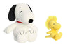 Aurora Peanuts Plush Bundle - 12" Snoopy & 6.5" Woodstock, Multi-colored, Polyester