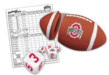 Masterpieces Game Day - Ncaa Ohio State Buckeyes - Shake N' Score Dice Game
