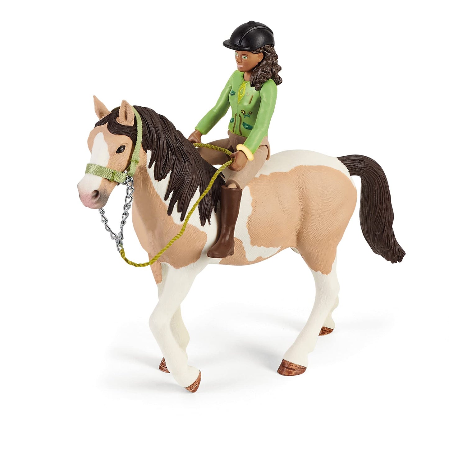 Schleich Horse Club Sarah's Camping Adventure Set - 12-Piece Multicolor Horse Toy for Girls and Boys, Size 24.5 x 6.6 x 19 cm