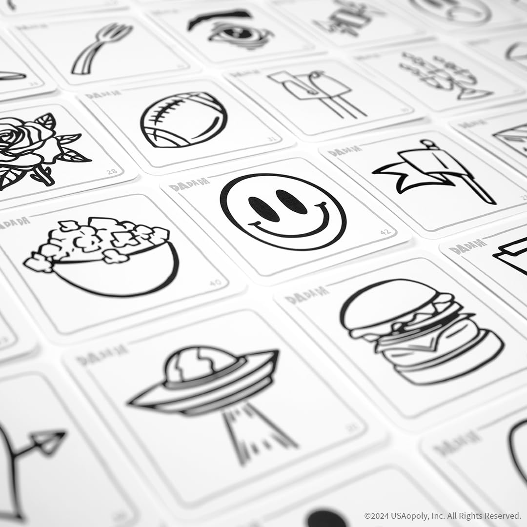 Dadada - The Nonsensical Party Game That Makes Sense, Turns Gibberish Into Hilarity, Create Your Own New Hilarious Language, Word And Image Association Game, 2+ Players, Ages 8 & Up, 15-30 Minutes