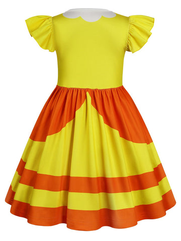 Marendyee Girls Princess Costume for Toddler Halloween Cosplay Dress Birthday Outfit