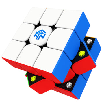 Bukefuno Gan 356 M Lite 3X3 Magnetic Speed Magic Cube Stickerless Gan356 M 3X3X3 Cube Speed Puzzle Gan 356M Magic (Lite Version.