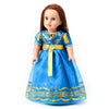 18-Inch Girl Doll Clothes Princess Merida Dress Costume Fits 18” Dolls (Merida)