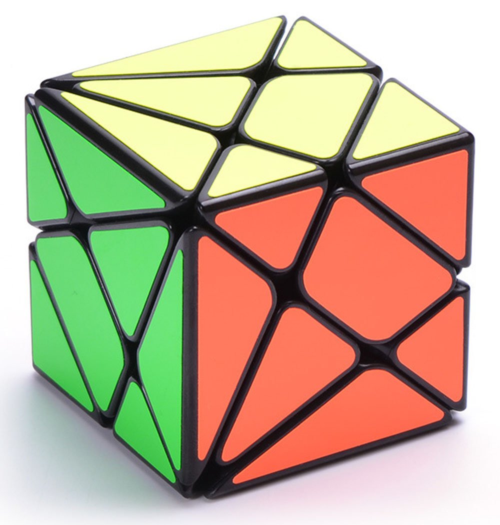 TANCH Skewb Twisty Speed Cube - Black Magic Cube Puzzle Toy for Kids & Adults, Fun Brain Teaser, Fast & Smooth Play