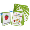 Lachilly Fruits And Vegetables Learning Flashcards, High Frequency Words, Beginning Reading, Kindergarten, Esl Teaching Material
