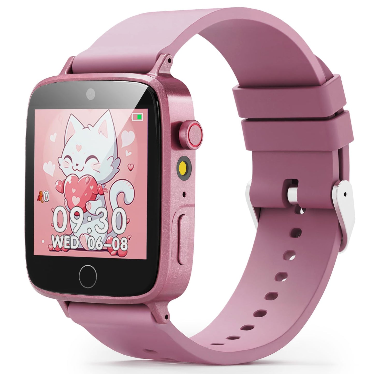 Kids Watches For Girls Toys Age 4-12, Zuodun Smart Watch For Kids With Camera, 26 Puzzle Games, Alarm Clock, Pedometer, Audioboo