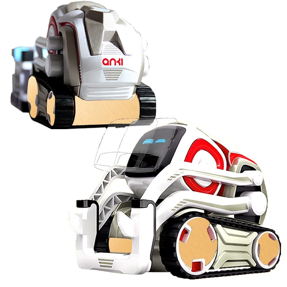 Ipg For Cozmo Robot Face Screen Guard Decoration Kit Include Wheels&Body Set 7 Units Decals+2 Units Screen Protector (This Is Not A Robot) (Brushed Gold)