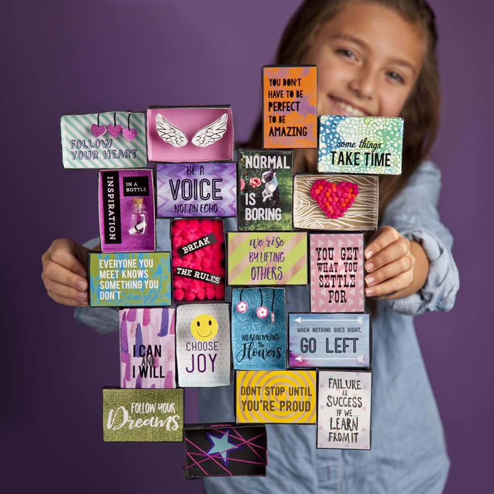 Craft-tastic - Inspire Poster Kit - Design a One-of-a-Kind Freeform Poster - Ages 8+