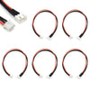 elechawk JST-XH 2S Balance Plug Extension Lead Wire 200mm 5PCS for LiPo Battery Charging, 22AWG Silicone