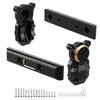Hobbypark Frame Brass Side Bars, Brass Diff Covers Weight For Axial Scx24 Upgrades 1/24 Rc Crawler Car Scx24 Deadbolt Chevrolet