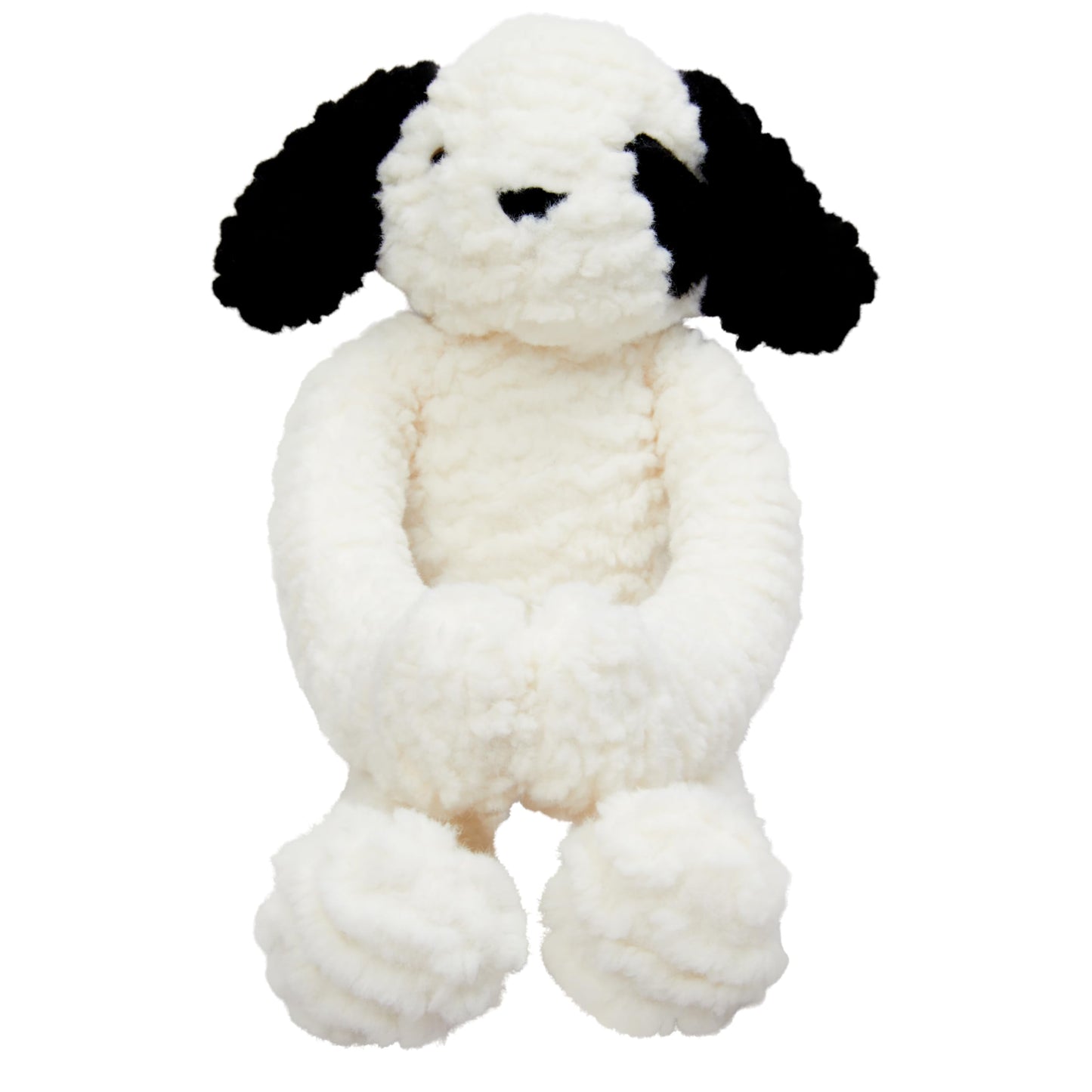 C.R. Gibson Little Hugs Dog Stuffy Toy For Babies, 5'' W X 4'' L X 18'', Multicolor