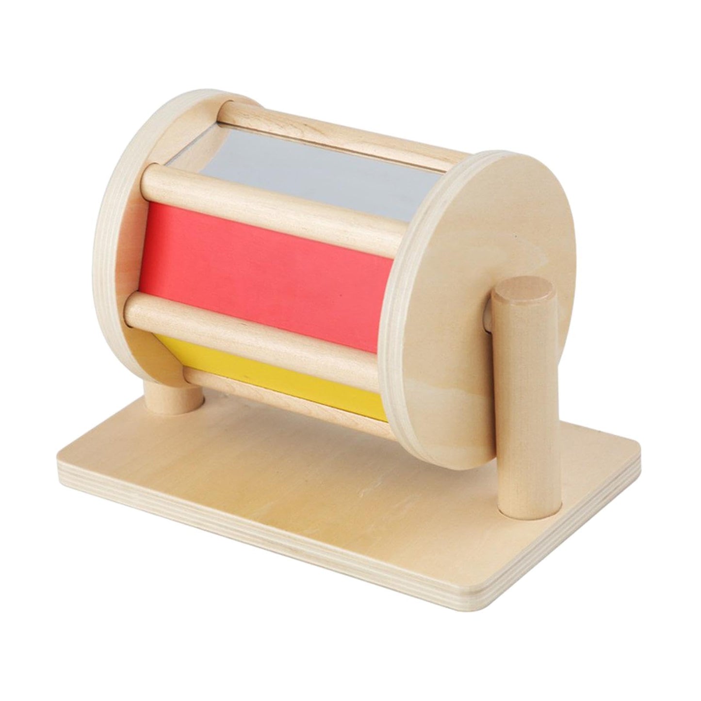Enakshi (Label) Creations Rotating Drum Toy Roller Rolling Textile Drum For Baby 13 Year Old Children