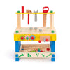 ROBUD Wooden Tool Stand Set for Kids, Blue, Engineered Wood, 16x6.3x14 in, Model WG03, Great Birthday Gift for 3 Year Olds and Up