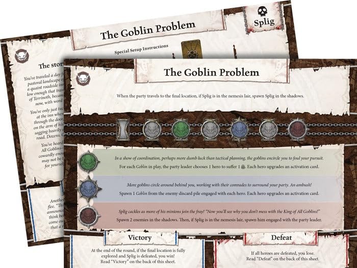 Heroes Of Terrinoth: The Adventure Card