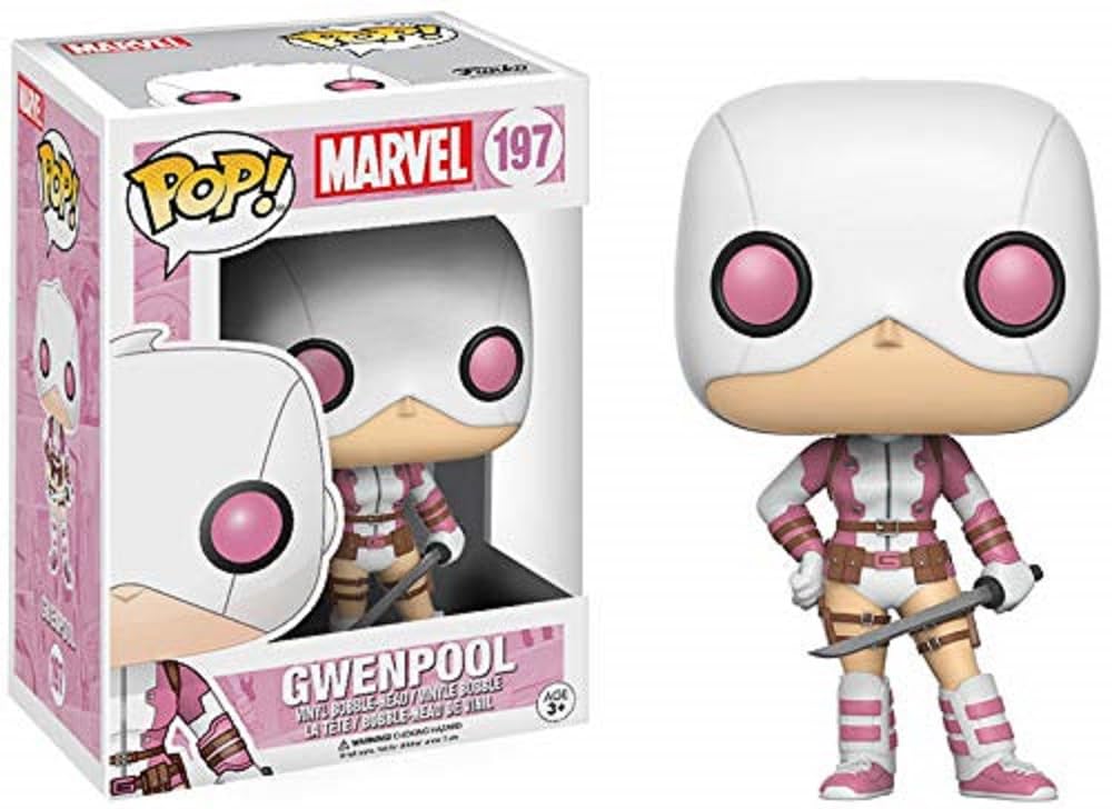 Funko Pop Marvel: Gwenpool Masked Toy Figures